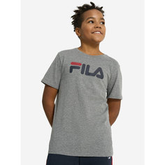 Футболка Fila, размер 122-128, серый