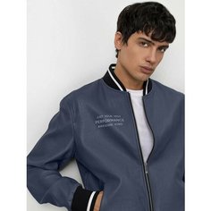 Куртка JUST CLOTHES, размер 58, темно-синий