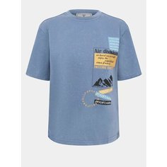 Футболка Finisterre Force, размер 40, cиний