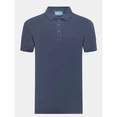 Поло Alessandro Manzoni Denim, размер 48, темно-синий