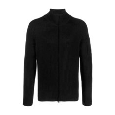 Кардиган C.P. COMPANY Re-Wool, размер 48, , черный