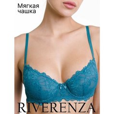 Бюстгальтер Riverenza, размер 90E, изумрудный