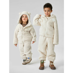 Комплект одежды Happy Baby, размер 104-110, крем