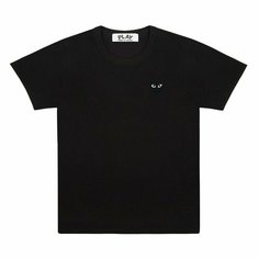Футболка Comme des Garcons PLAY CDG Play Black Heart T-Shirt, 1 шт., размер 2XL, black/black