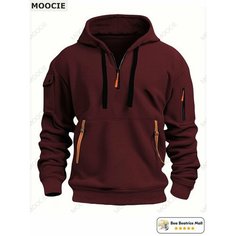 Свитшот MOOCIE, размер 2XL, , burgundy