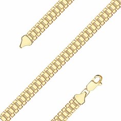 Браслет Diamant online, красное золото, 585 проба, длина 18.5 см.