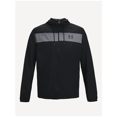 Куртка спортивная Under Armour Sportstyle Windbreaker, размер LG, чёрный