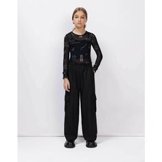 Брюки Gloria Jeans, размер 14+/170-176, черный