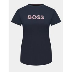 Футболка BOSS, размер XS, темно-синий