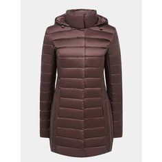 Пальто EA7 EMPORIO ARMANI, размер L, коричневый