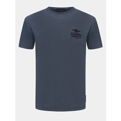 Футболка Aeronautica Militare, размер S, cиний