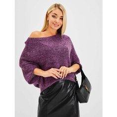 Джемпер Lesnikova Design, размер 44-48, , лиловый