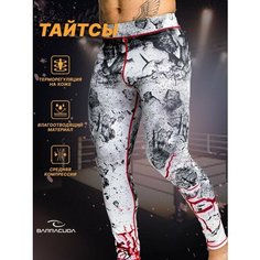 Тайтсы Barracuda, размер XXL, красный