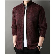 Кардиган Boutique. Итальянская мода (журнал), размер 2XL, , красный Нет бренда