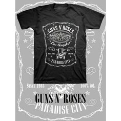 Футболка ROCK UP Guns N Roses, размер XXL, черный 3