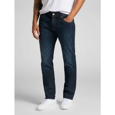 Джинсы классические Lee Men Straight Fit Xm, размер 38/34, синий