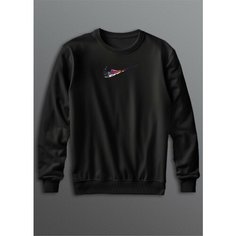 Свитшот CherryPie, размер 3XL, , черный