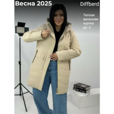 Куртка Diffberd, размер 54, бежевый
