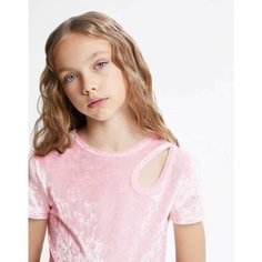Футболка Gloria Jeans, размер 12-14л/158-164, розовый