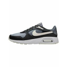 Кроссовки NIKE Air Max SC, полнота F, размер 8.5 US, черный/серый