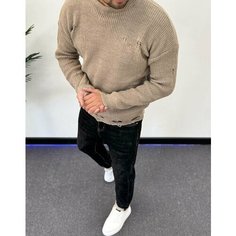 Свитер SKOS Fashion, размер L, , темно-бежевый