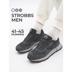 Кроссовки STROBBS, полнота R, размер 43, темно-серый