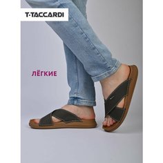 Шлепанцы T.Taccardi, размер 41, темно-коричневый