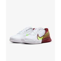 Кроссовки NIKE NikeCourt Air Zoom Vapor Pro 2, размер 42EU / 8.5US / 26.5 см, красно-белый