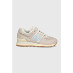 Кроссовки New Balance 574, размер 9 US, серый