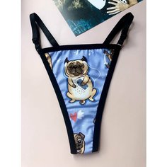 Трусы Caramel underwear, размер M-L, голубой