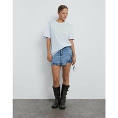 Футболка Gloria Jeans, размер XS (38-40), голубой