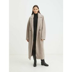 Пальто Maison David, размер S, светло-серый