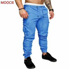 Брюки спортивные MOOCIE, размер 2XL, cиний
