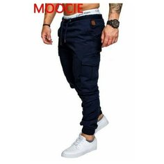 Брюки спортивные MOOCIE, размер S, Темно-голубой