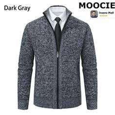 Свитер MOOCIE, размер 3XL, , темно-серый