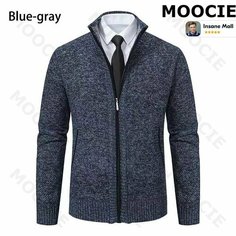 Свитер MOOCIE, размер 4XL, , синий