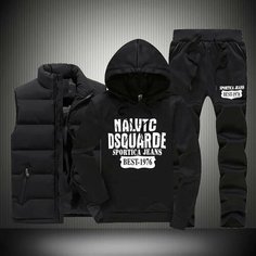 Костюм спортивный MOOCIE, размер 3XL, черный