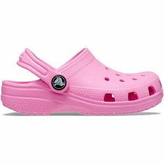 Сабо Crocs Classic Clog T, размер C9 US, розовый/черный