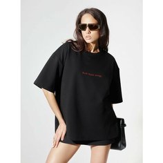 Футболка HONEY, размер ONE SIZE, черный 5