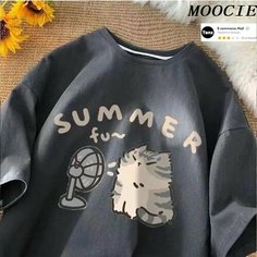 Футболка MOOCIE, размер 3X, серый