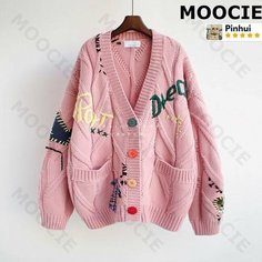 Свитер MOOCIE, размер 2XL, , розовый