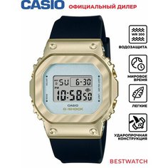 Наручные часы CASIO, черный/золотой