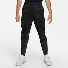 Брюки спортивные NIKE Tech Fleece, размер L, черный