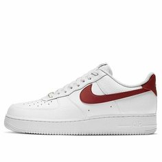 Кеды NIKE Air Force 1 07, размер US 9, white/red