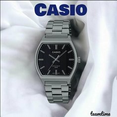 Наручные часы CASIO, черный, серебряный