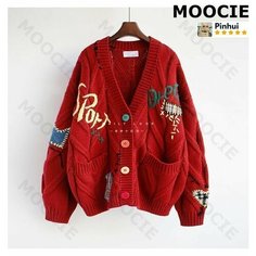 Свитер MOOCIE, размер 2XL, , рыжий