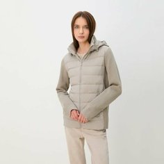 Куртка Maison David, размер 2XS, бежево-серый