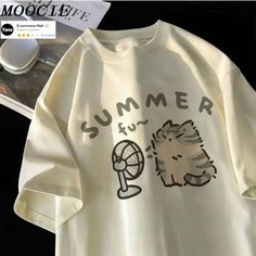 Футболка MOOCIE, размер 3X, бежевый