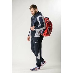 Костюм спортивный Relay, размер 52, серый, синий