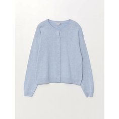 Кардиган LC Waikiki, размер 11-12 лет, blue melange